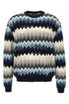 caperdoni crewneck sweater in wool blend
