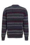 zigzag pattern wool sweater