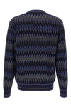 zigzag pattern wool sweater