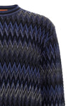 zigzag pattern wool sweater