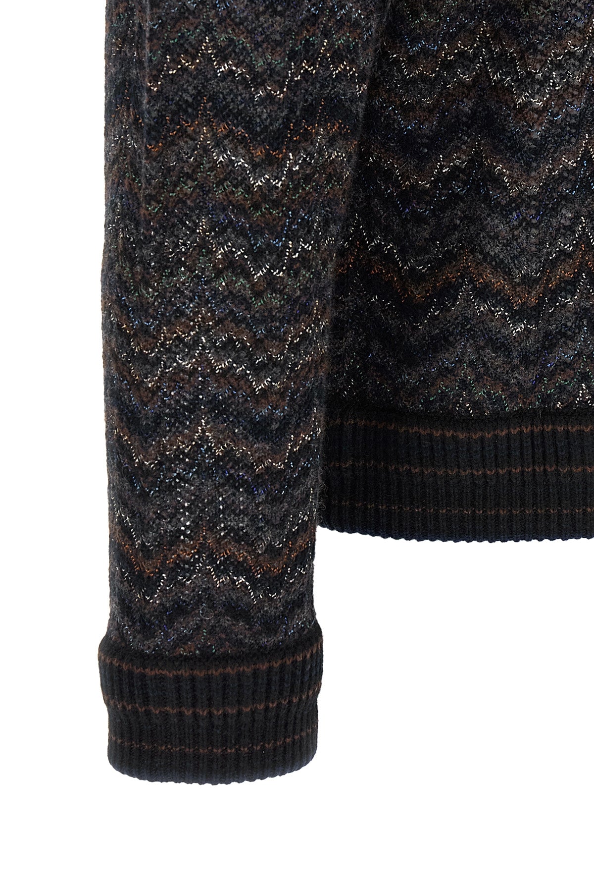 the missoni long-sleeved polo shirt in a fine cashmere blend