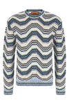 the missoni crew neck sweater defines the aesthetic of luxury knitwear through t