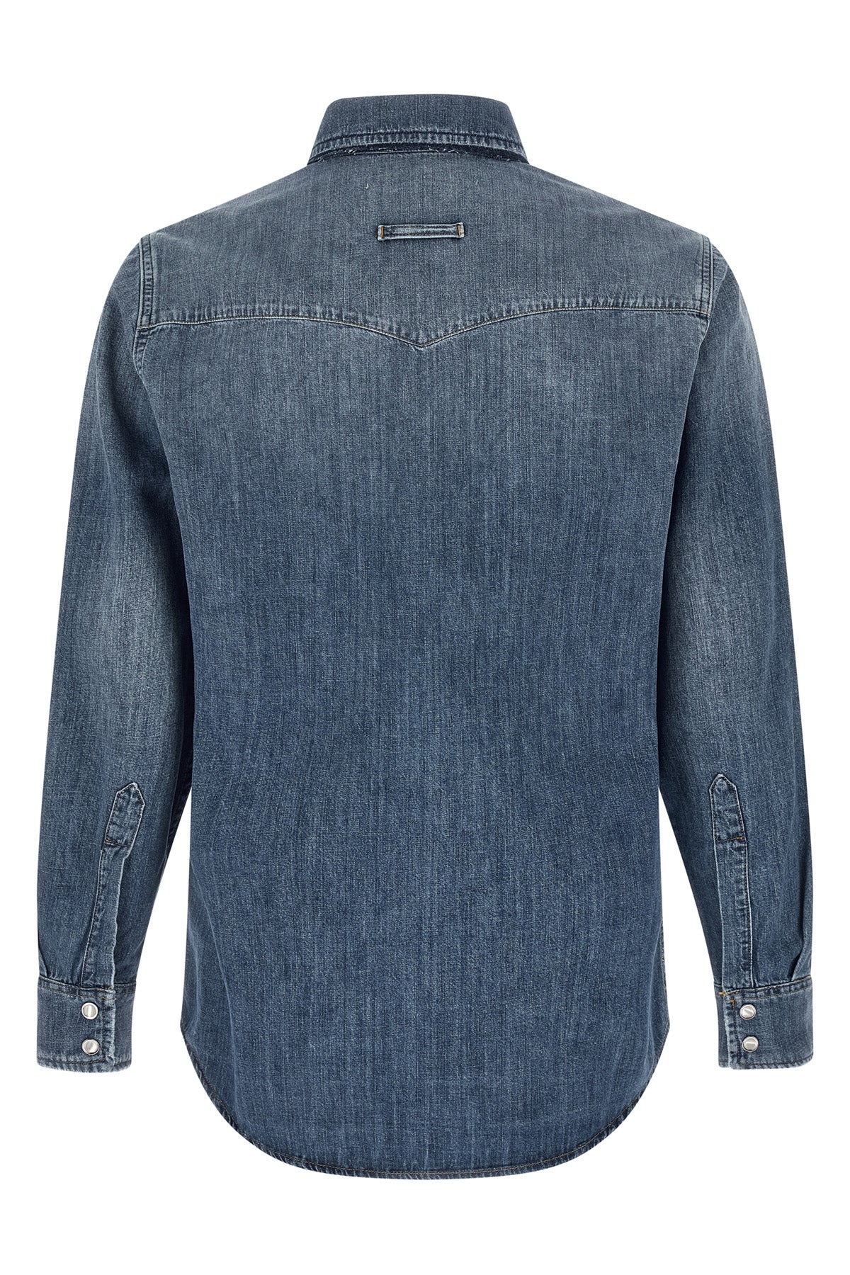 gospel cotton denim shirt