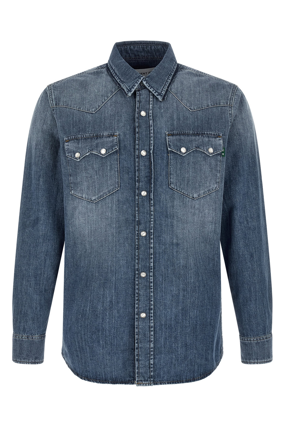 DEPARTMENT 5 L gospel cotton denim shirt