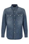 gospel cotton denim shirt