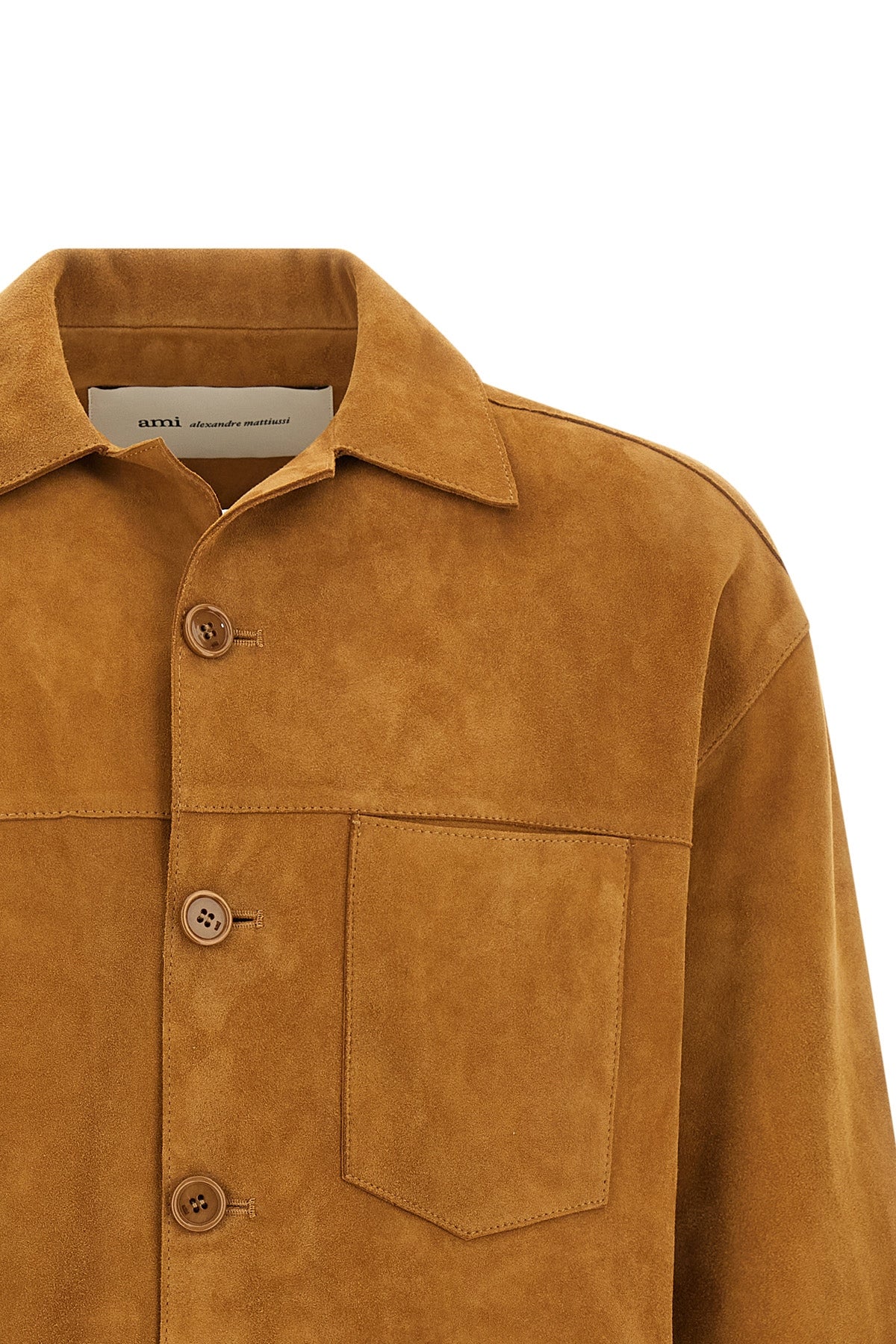 suede overshirt