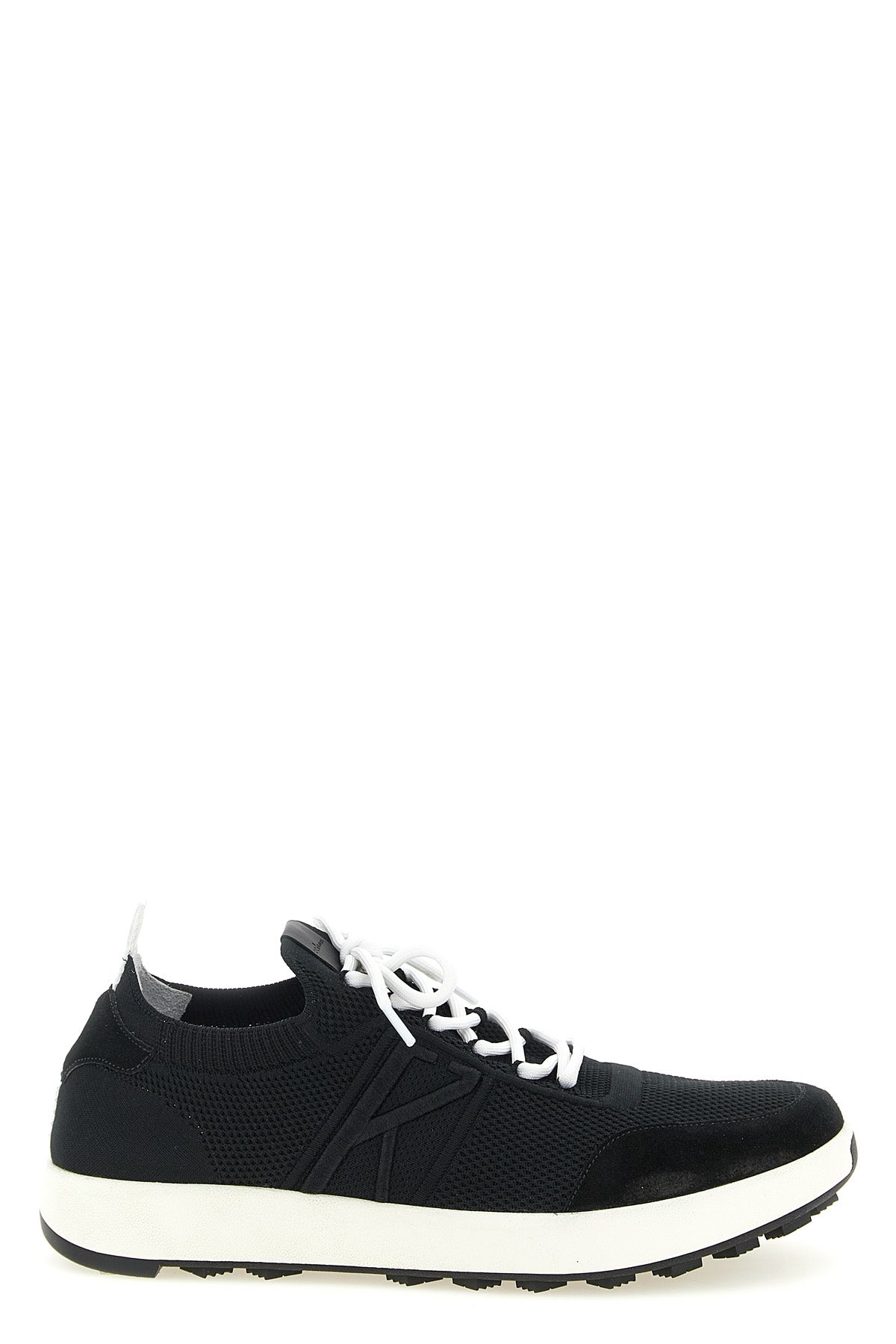 technical cotton sneakers