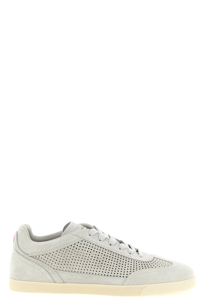 KITON 41 suede sneakers