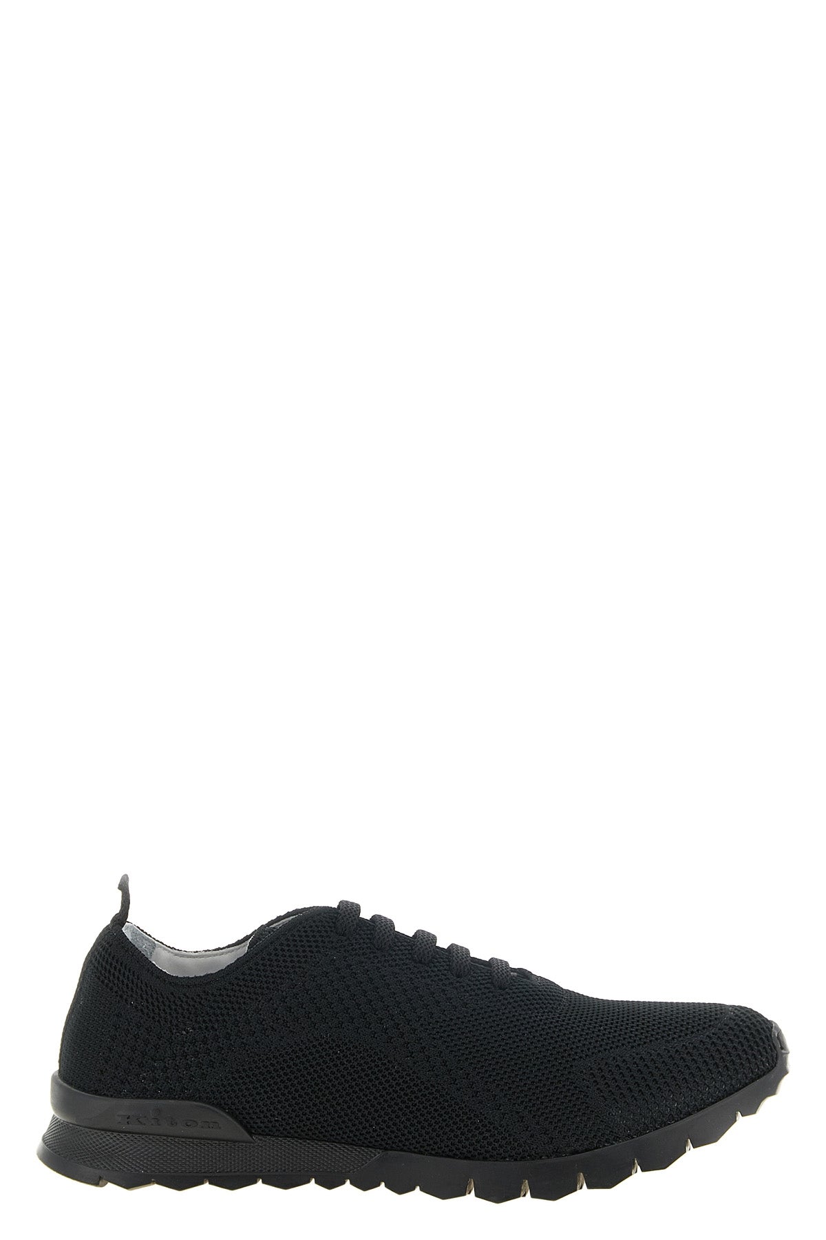 the kiton fits stretch cotton sneaker