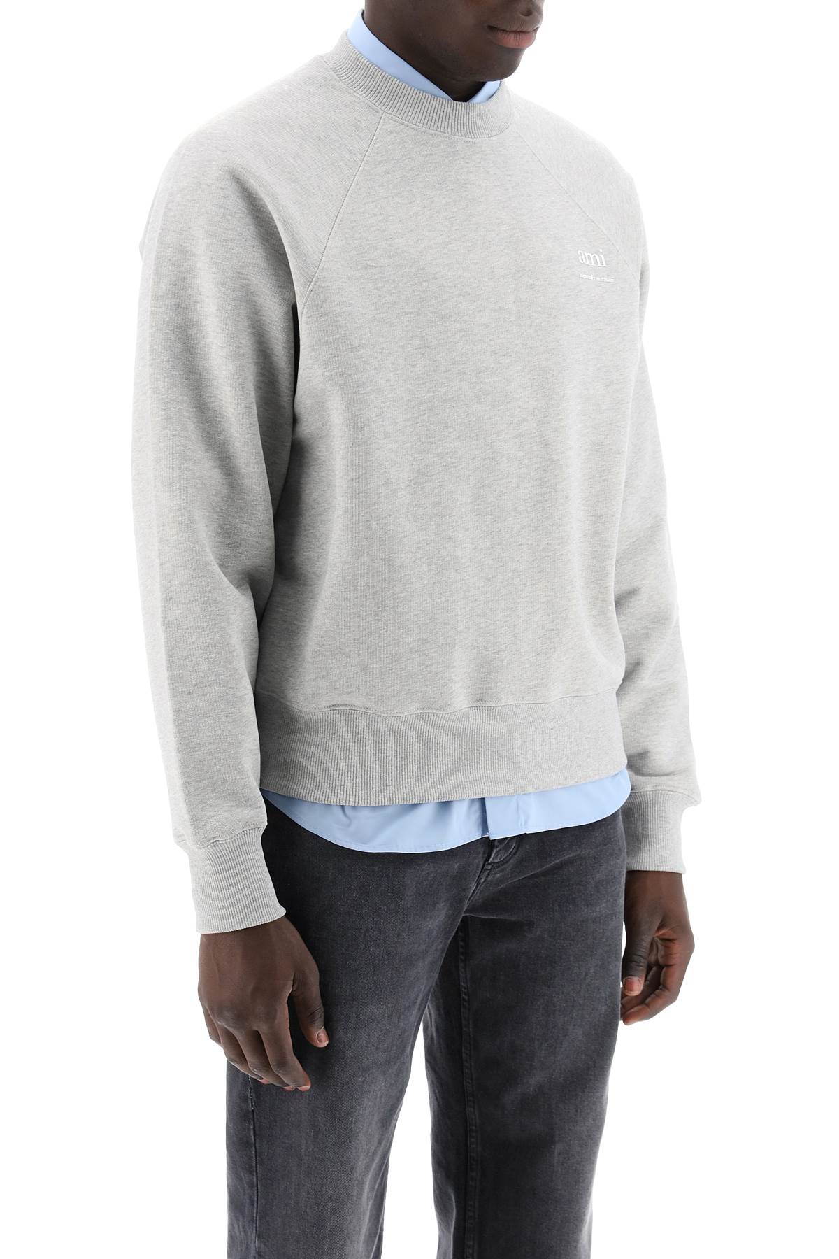 organic cotton crewneck sweatshirt