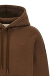 the ami paris hoodie redefines the codes of casual dress through a contemporary