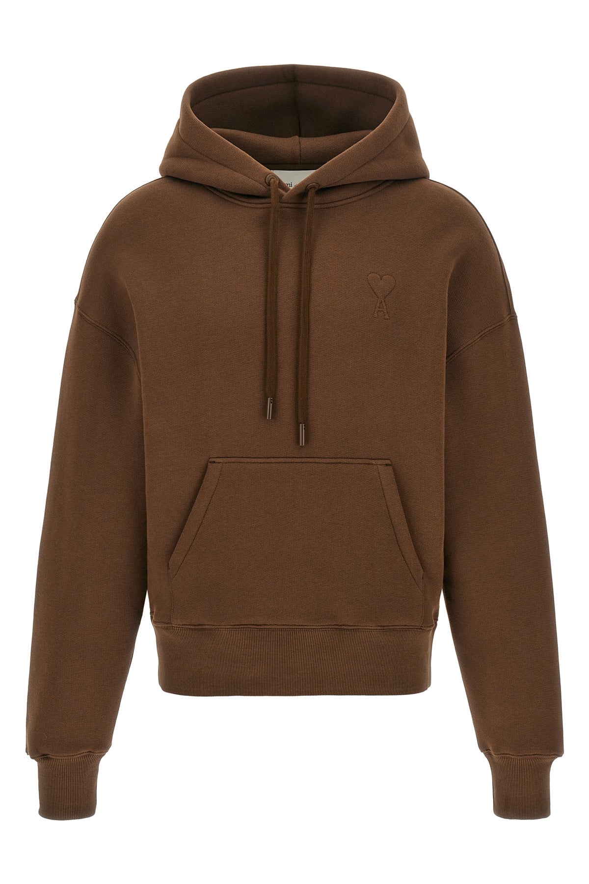 the ami paris hoodie redefines the codes of casual dress through a contemporary