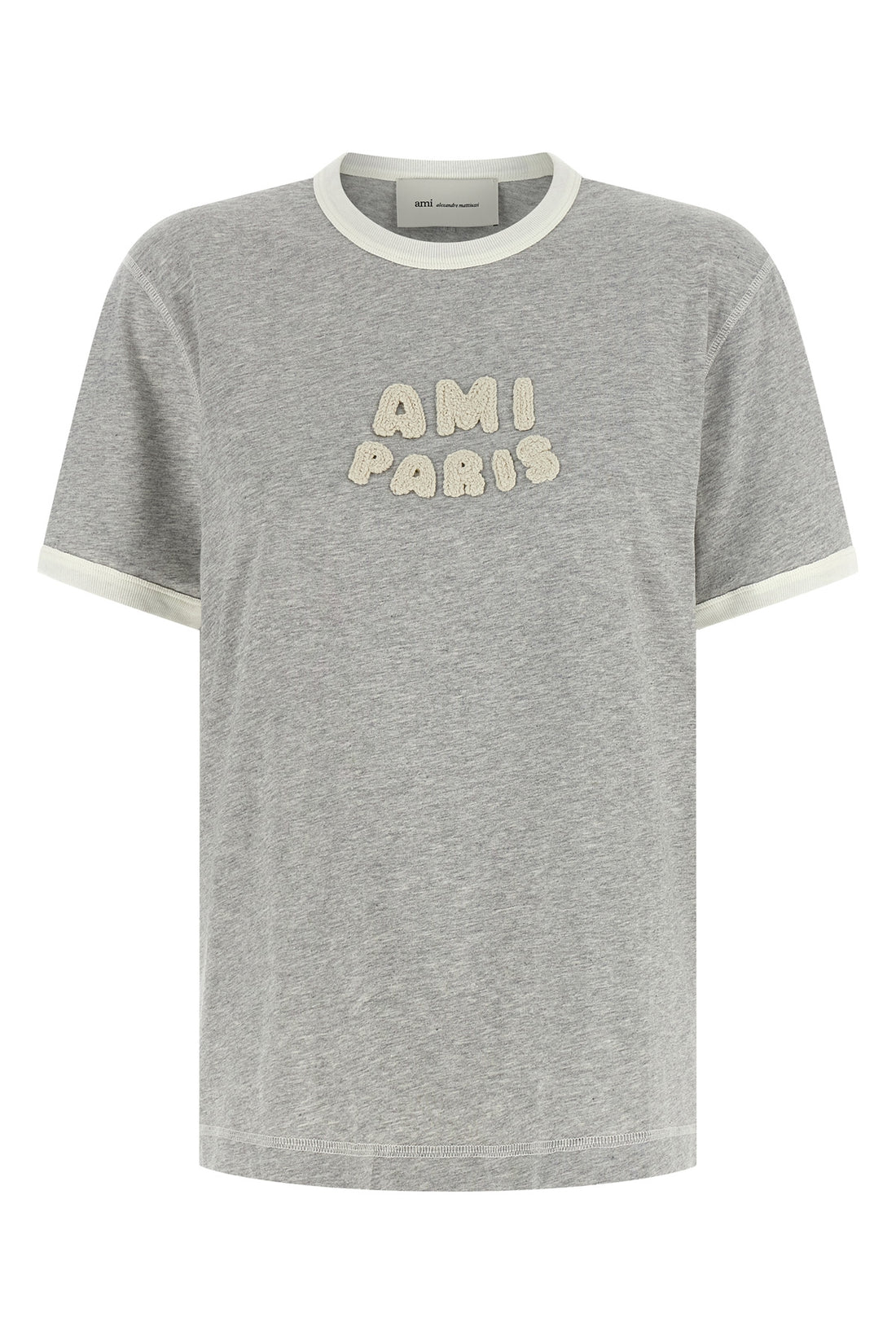 AMI PARIS L cotton crewneck t-shirt