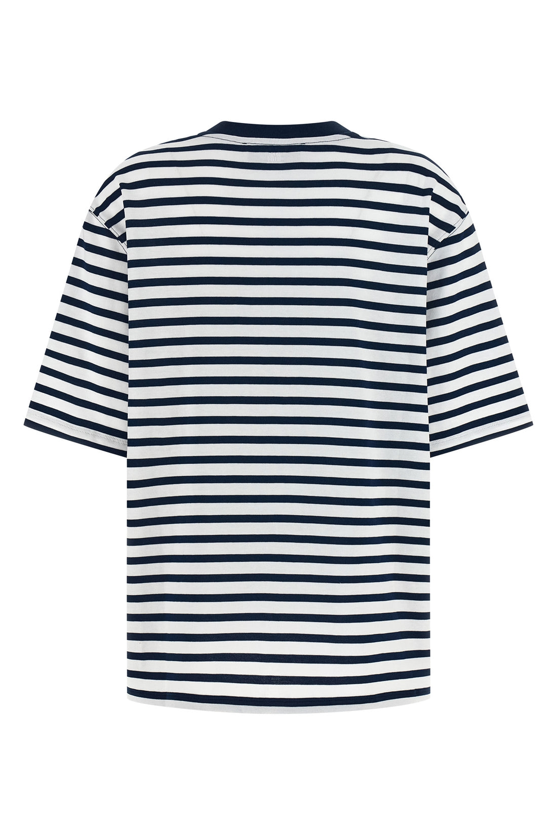 AMI PARIS M marinière cotton crew neck t-shirt