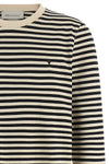 the long-sleeved t-shirt ami paris defines the wardrobe through a timeless strip