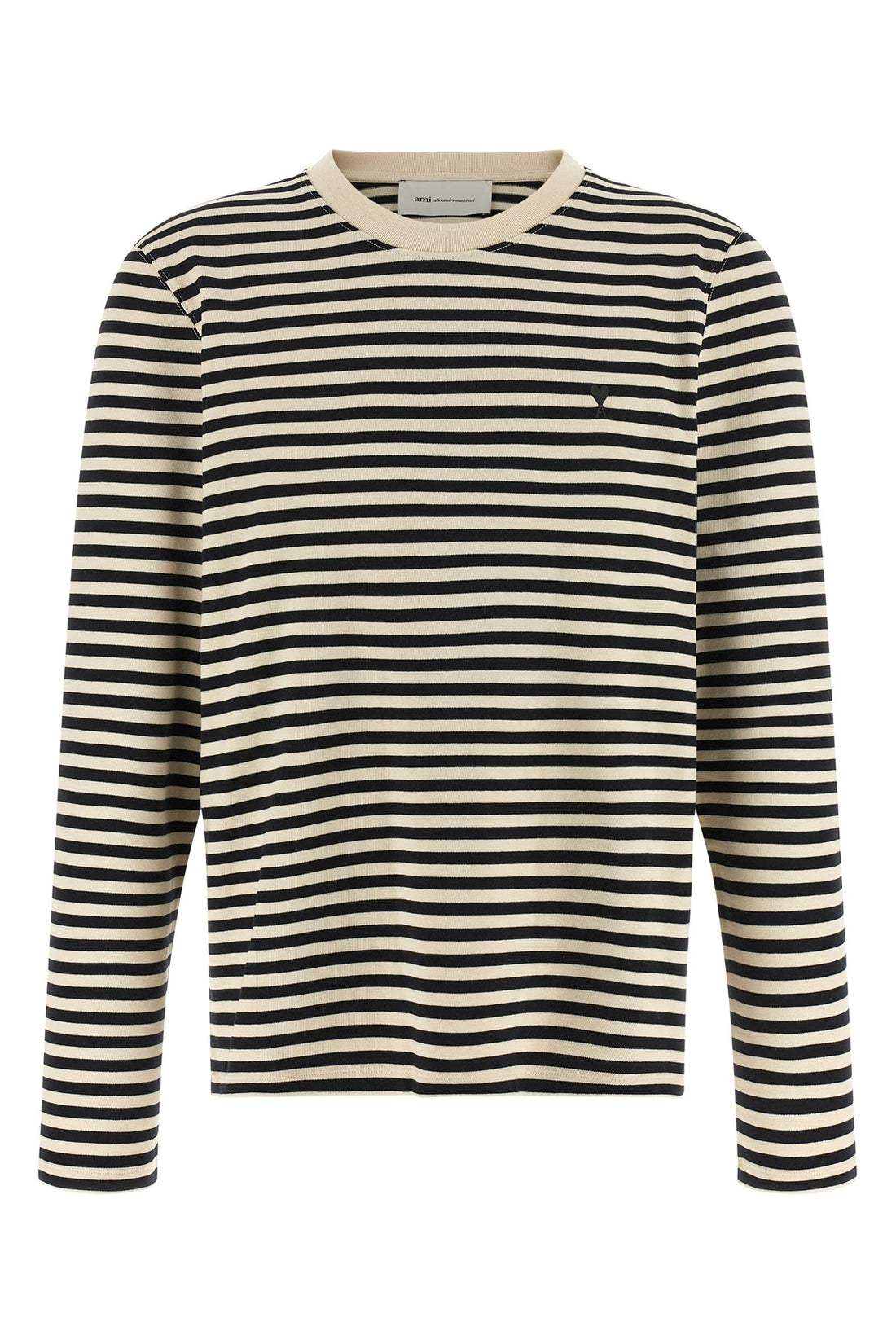 AMI PARIS M the long-sleeved t-shirt ami paris defines the wardrobe through a timeless strip