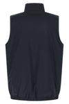 double-sided vest in nylon and cotton jersey