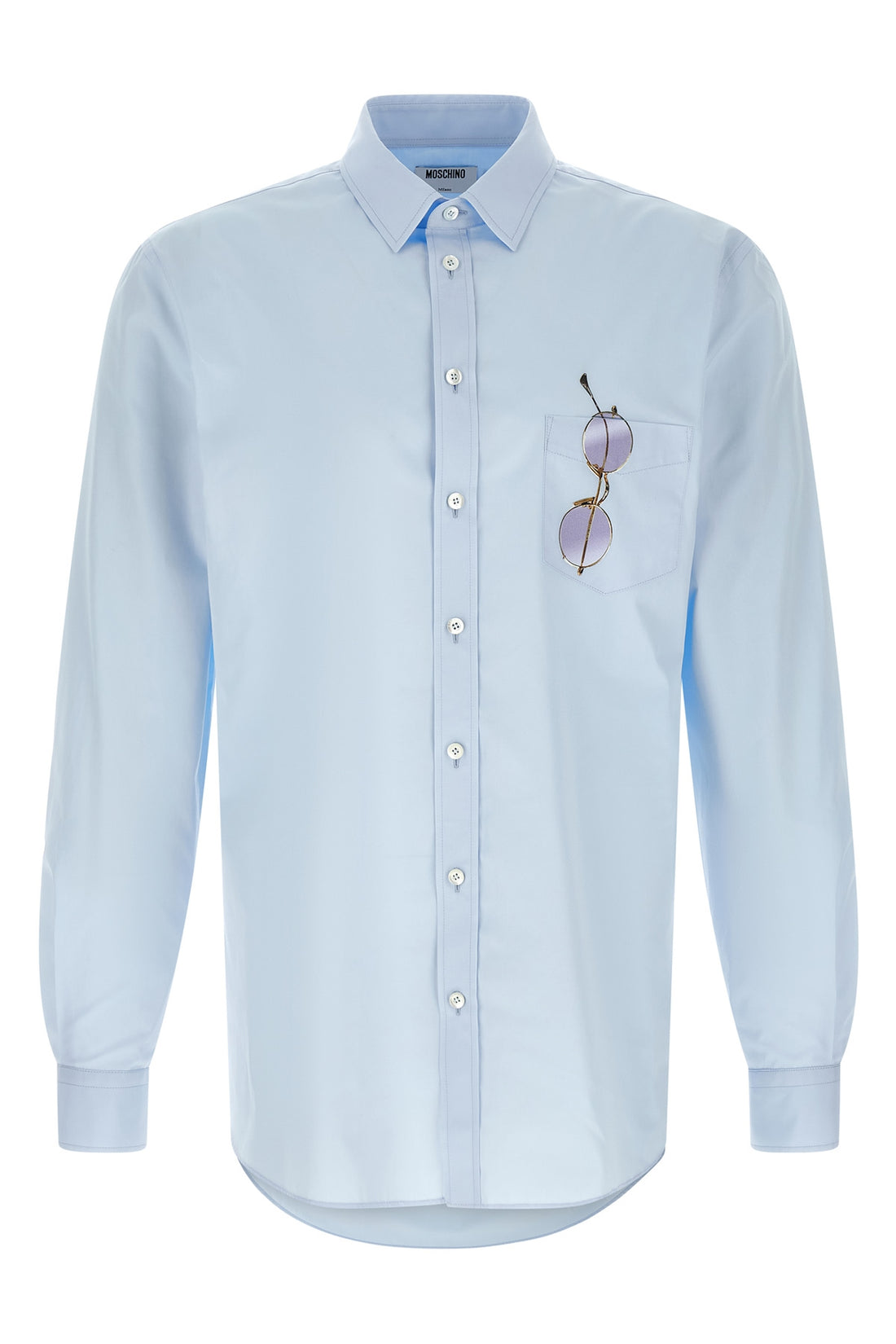 MOSCHINO L cotton poplin shirt