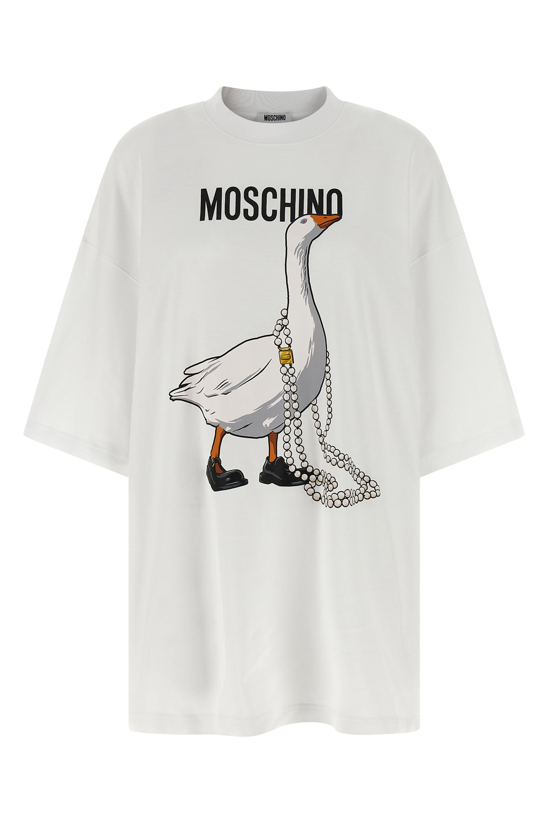 MOSCHINO M heavy cotton t-shirt mini dress