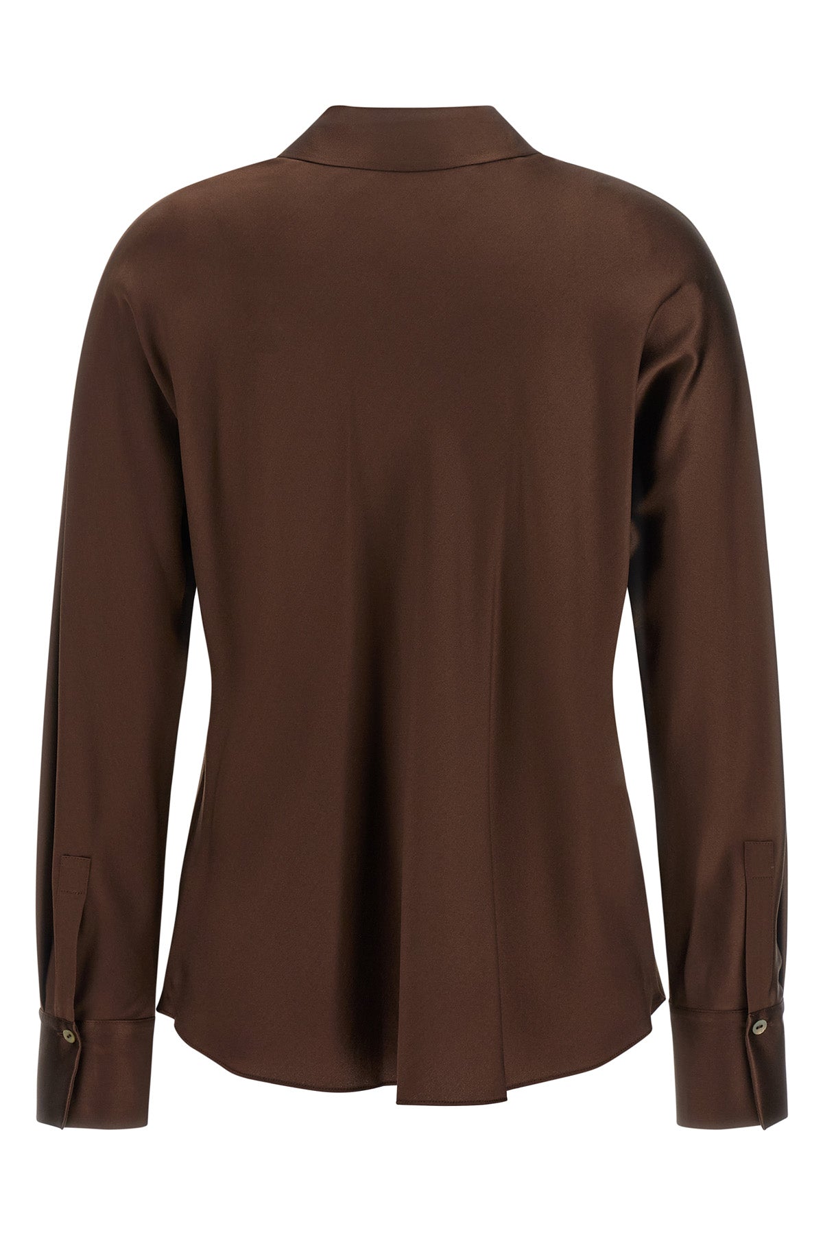 the vince blouse defines an essential aesthetic through a fluid sartorial constr