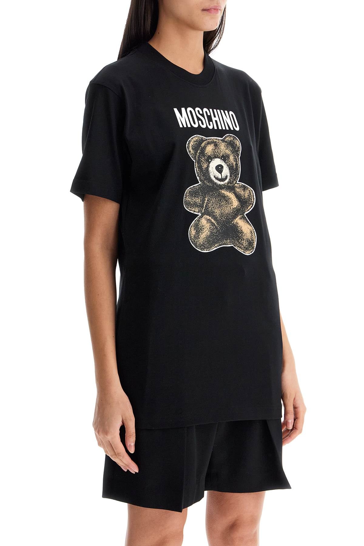 moschino teddy bear print t