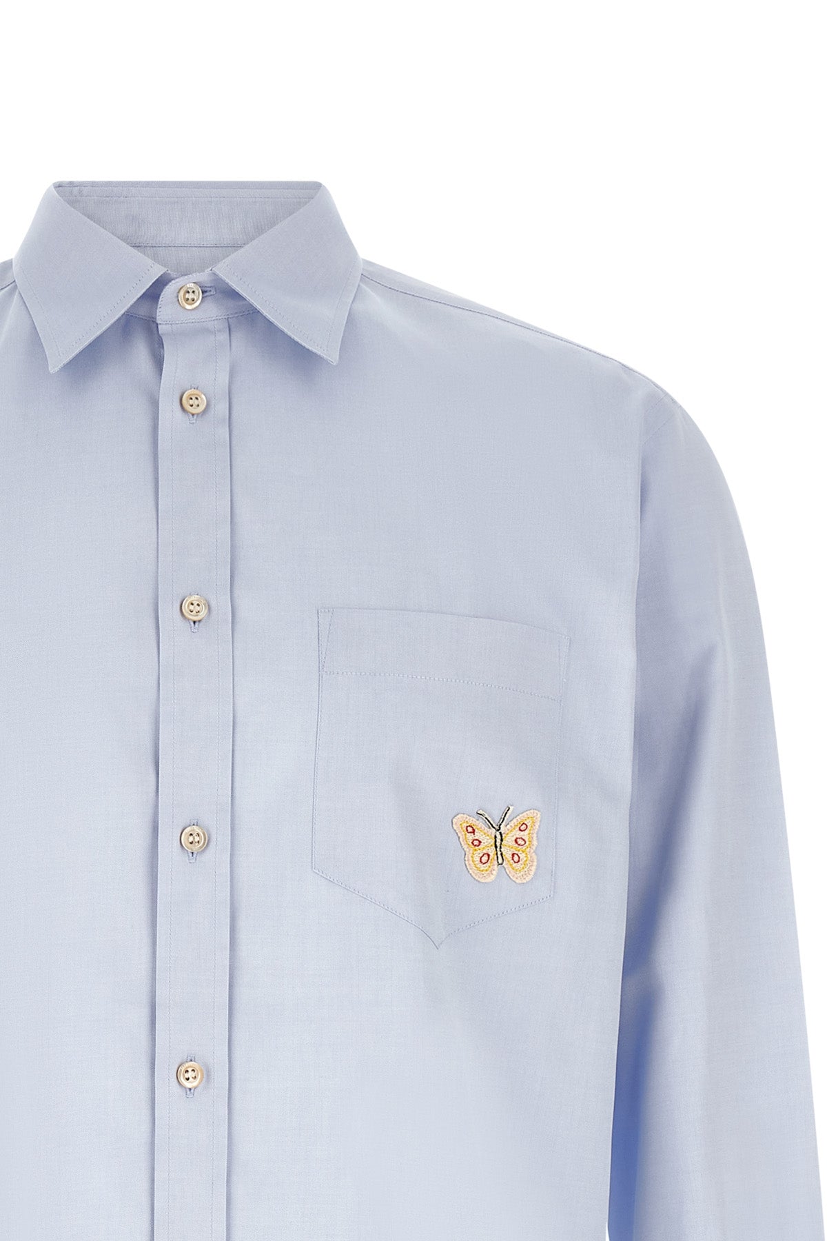 the valentino garavani long-sleeved shirt