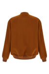the valentino garavani bomber jacket in virgin wool and cashmere blend