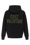 chez valentino brushed cotton hoodie