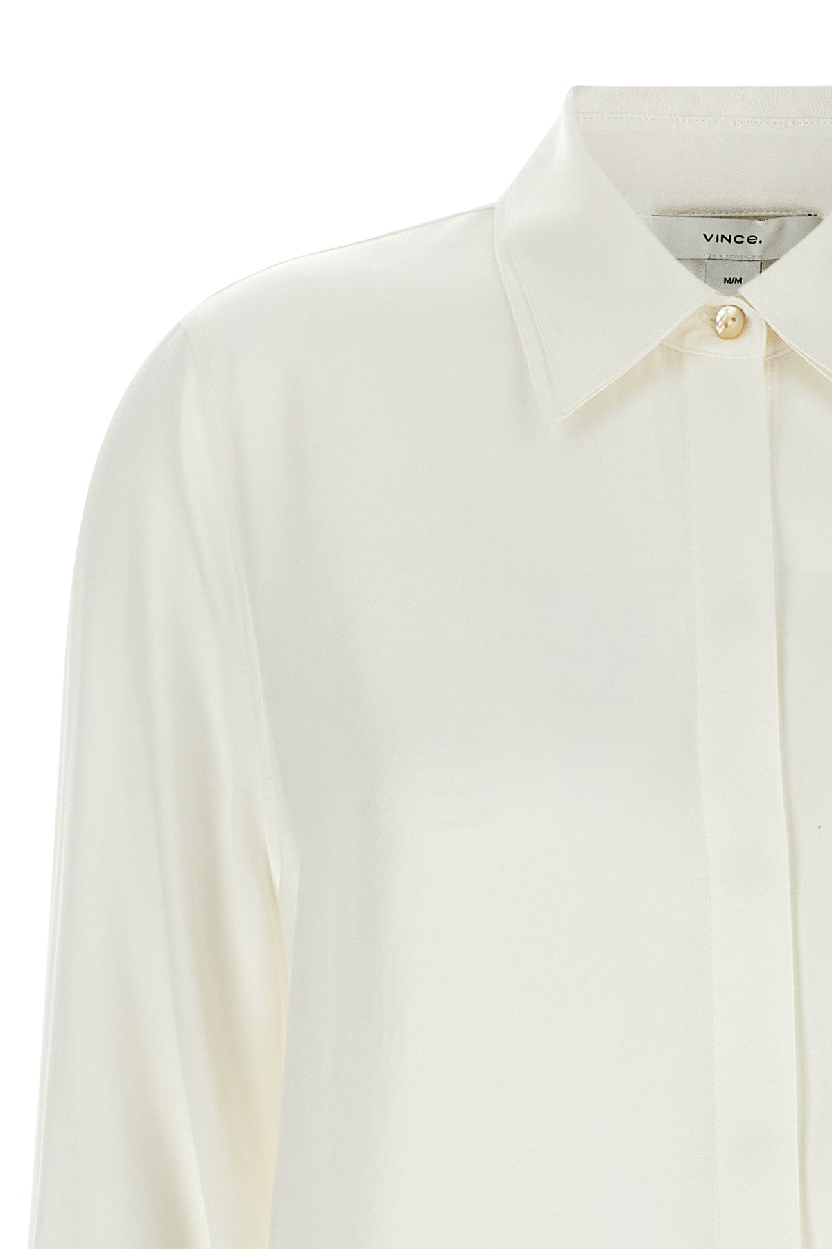 the vince shirt redefines the codes of contemporary tailoring through a fluid an