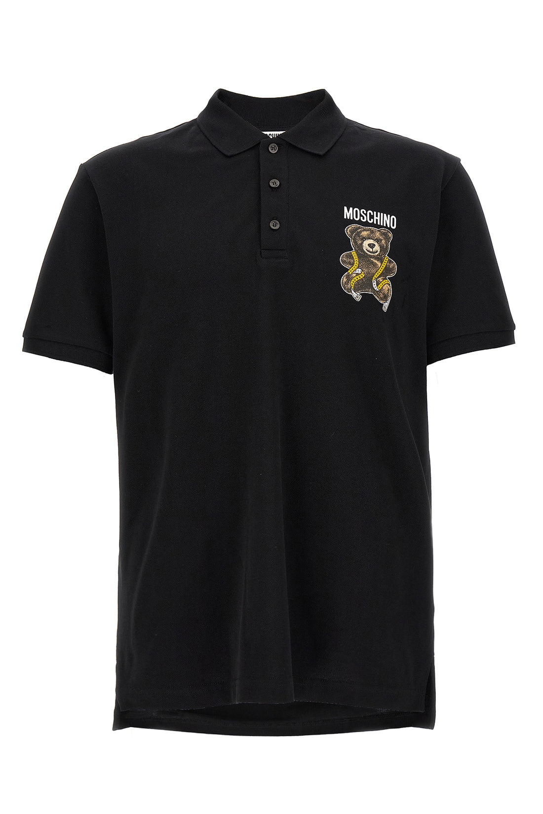MOSCHINO 50 piqué cotton polo shirt