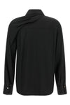 the vince scarf-tie shirt redefines everyday elegance through a fluid silhouet