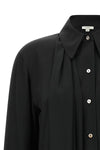 the vince scarf-tie shirt redefines everyday elegance through a fluid silhouet
