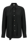 the vince scarf-tie shirt redefines everyday elegance through a fluid silhouet