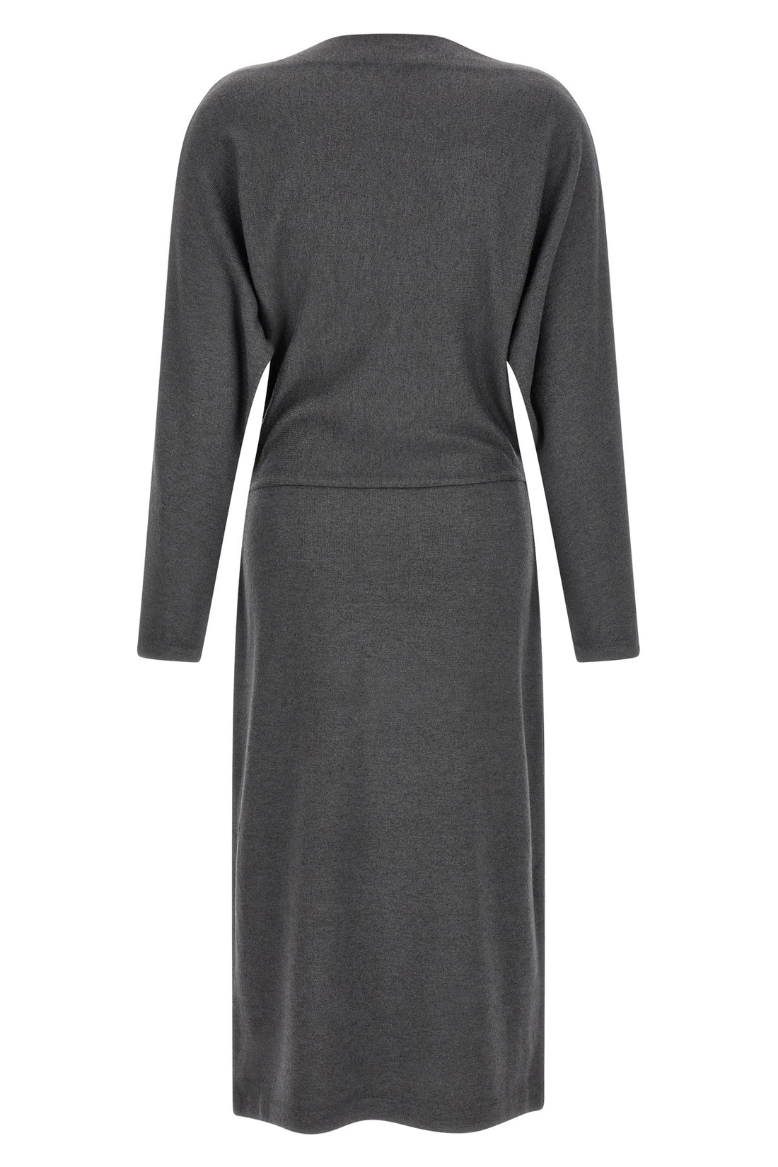 VINCE M vinces cozy midi dress redefines everyday elegance through a fluid and sophisti