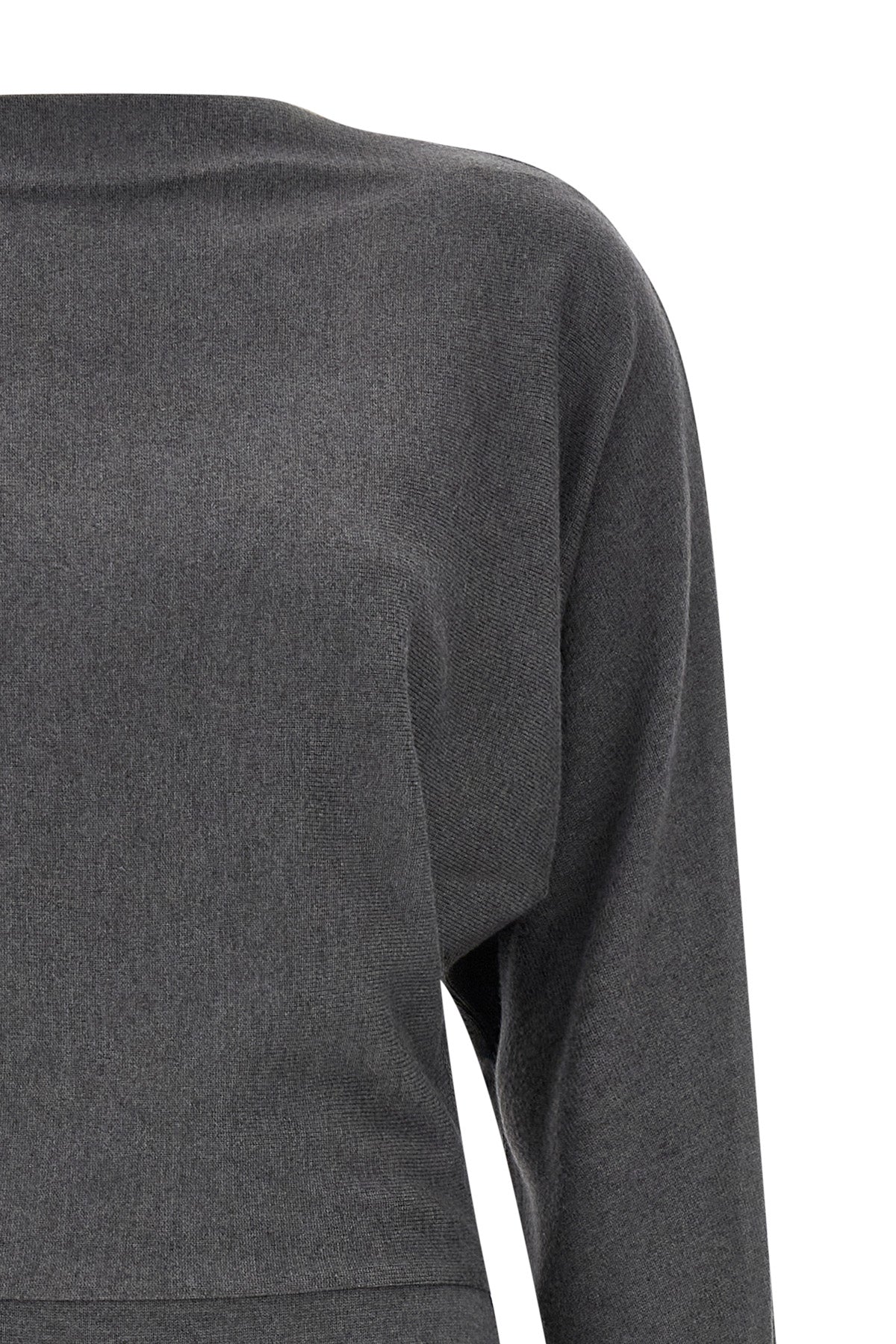 vinces cozy midi dress redefines everyday elegance through a fluid and sophisti
