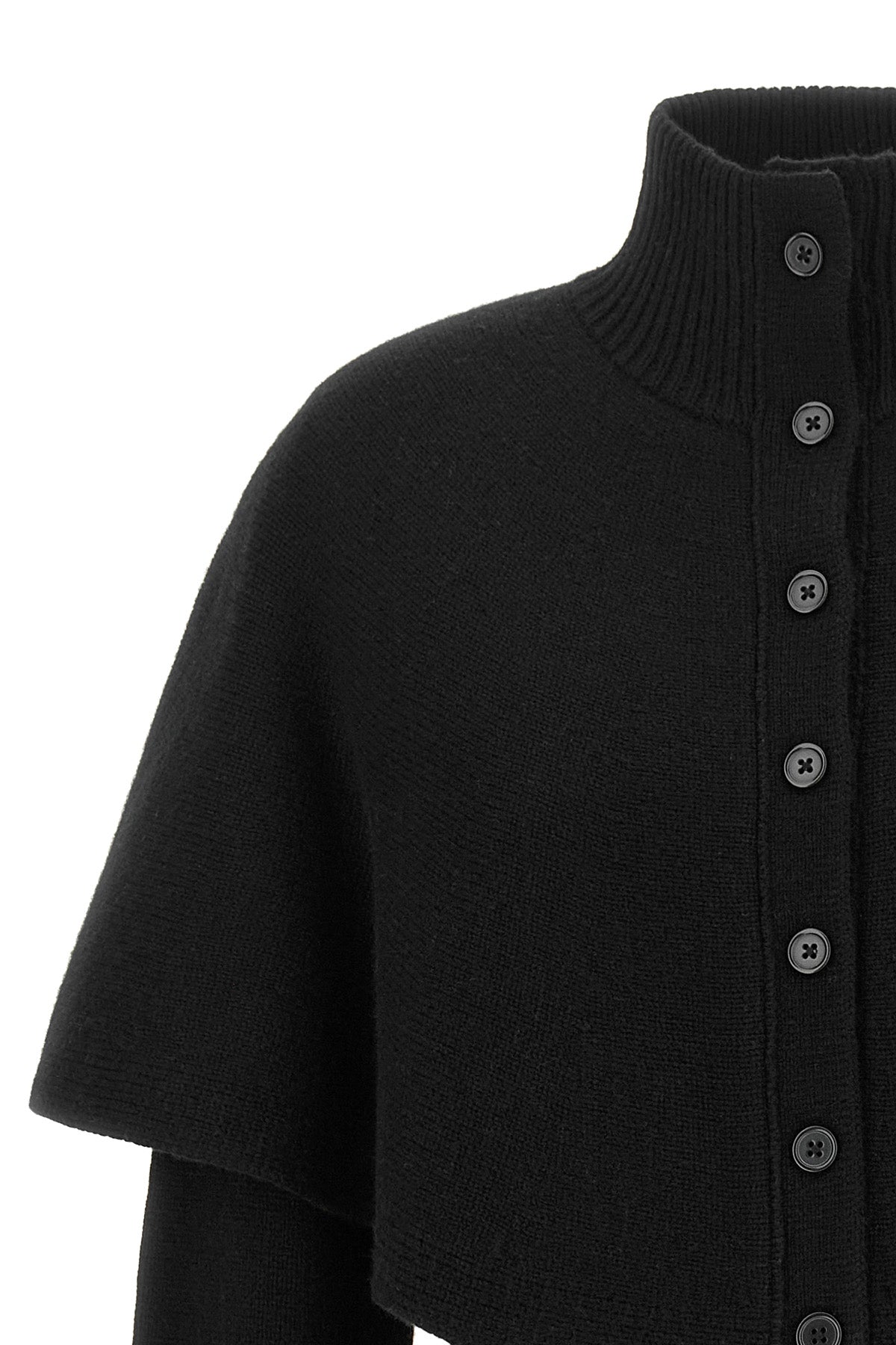 the vince cardigan redefines contemporary knitwear through a layered silhouette
