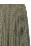 the vince midi skirt features an accordion pleated construction that gives movem