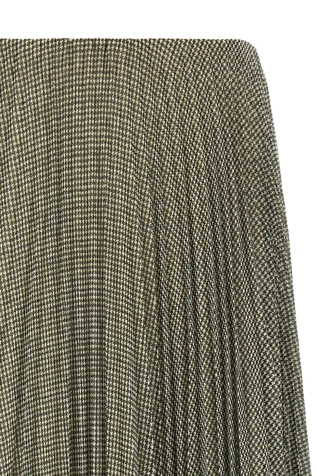 the vince midi skirt features an accordion pleated construction that gives movem