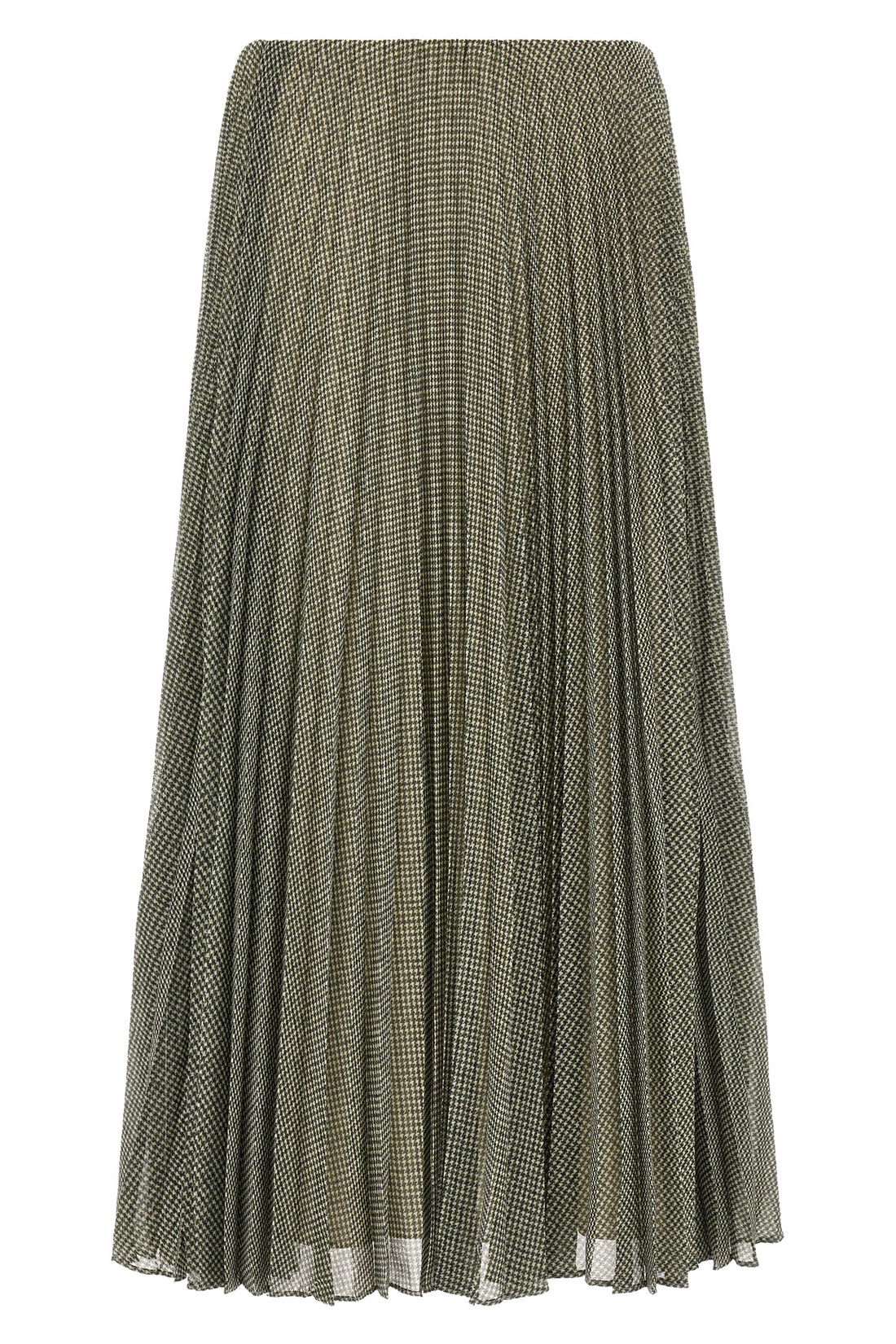 VINCE L the vince midi skirt features an accordion pleated construction that gives movem