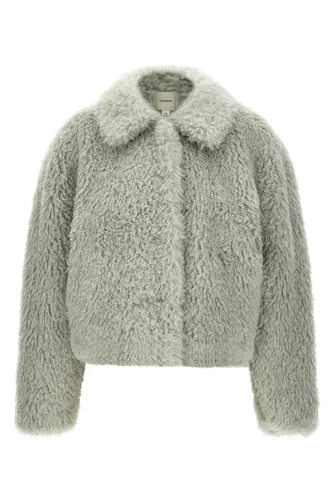 VINCE M the vince cropped jacket redefines the volumes of contemporary outerwear through