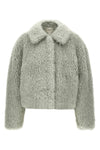 the vince cropped jacket redefines the volumes of contemporary outerwear through