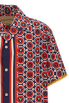 bulles royales poplin printed shirt