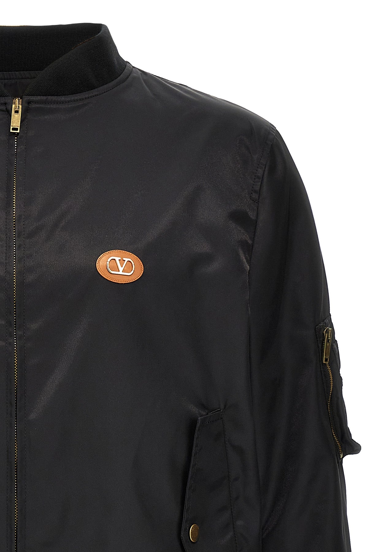 bomber jacket in technical fabric