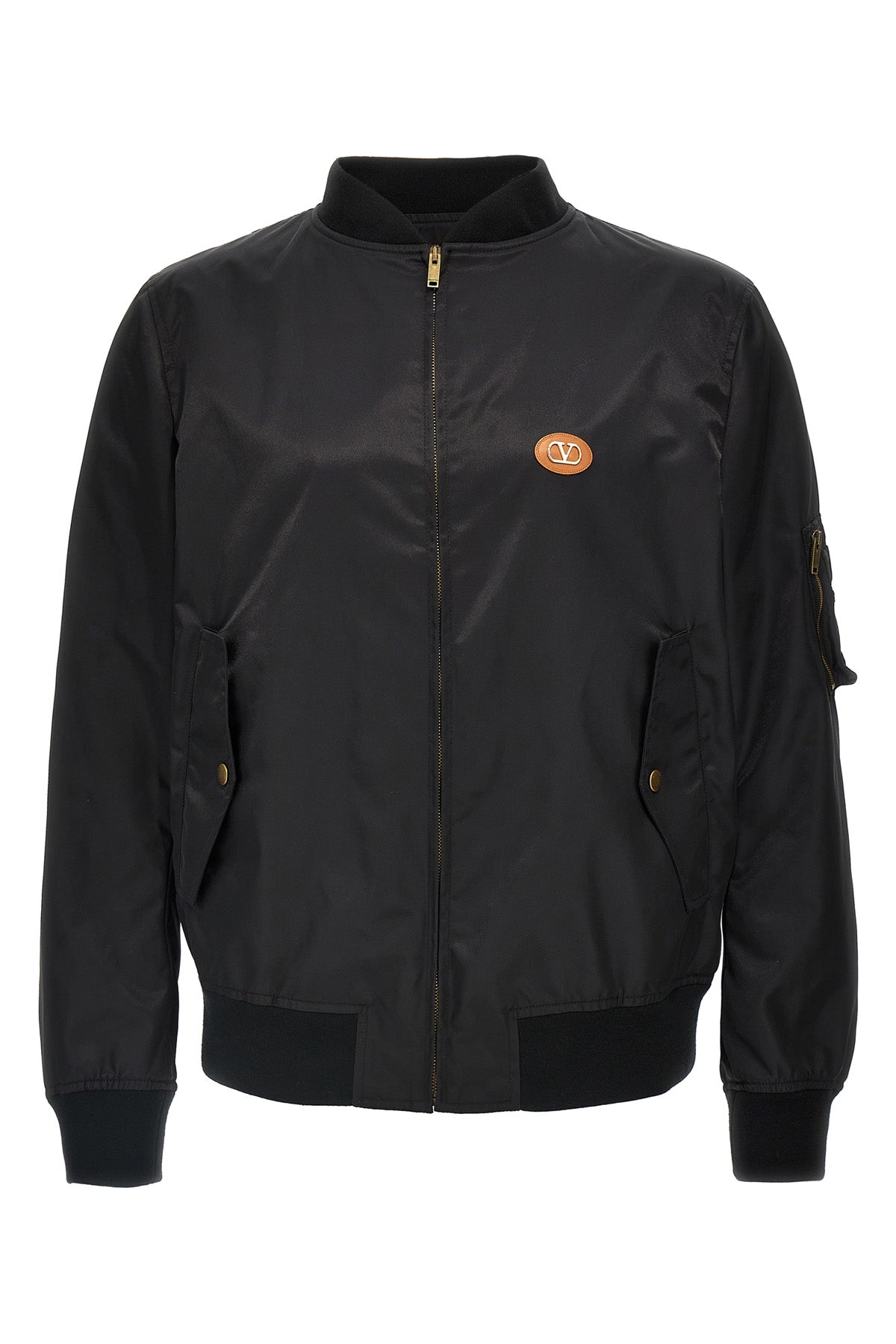 bomber jacket in technical fabric