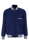 lightly padded nylon bomber jacket