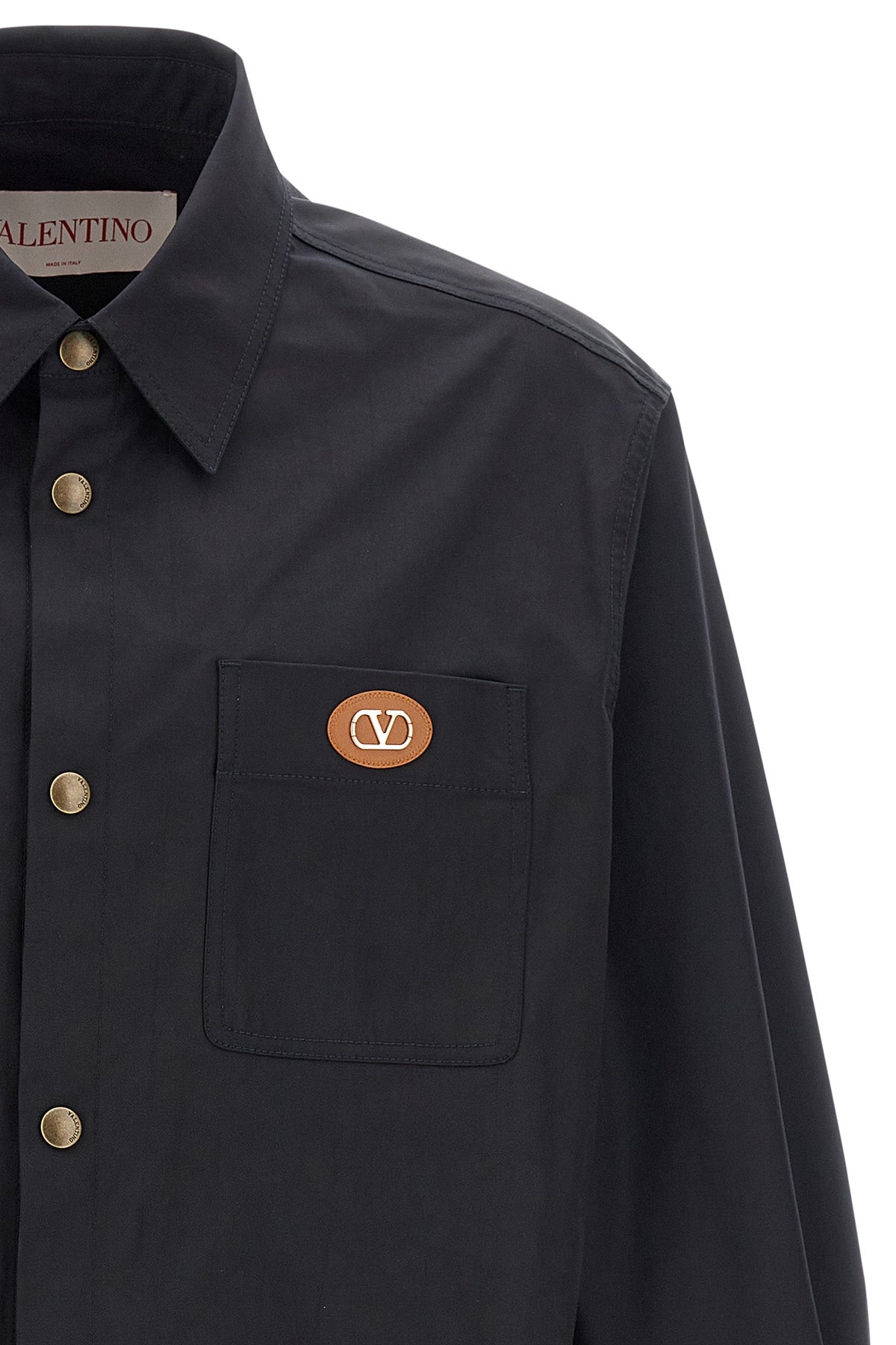 shirt-style nylon jacket