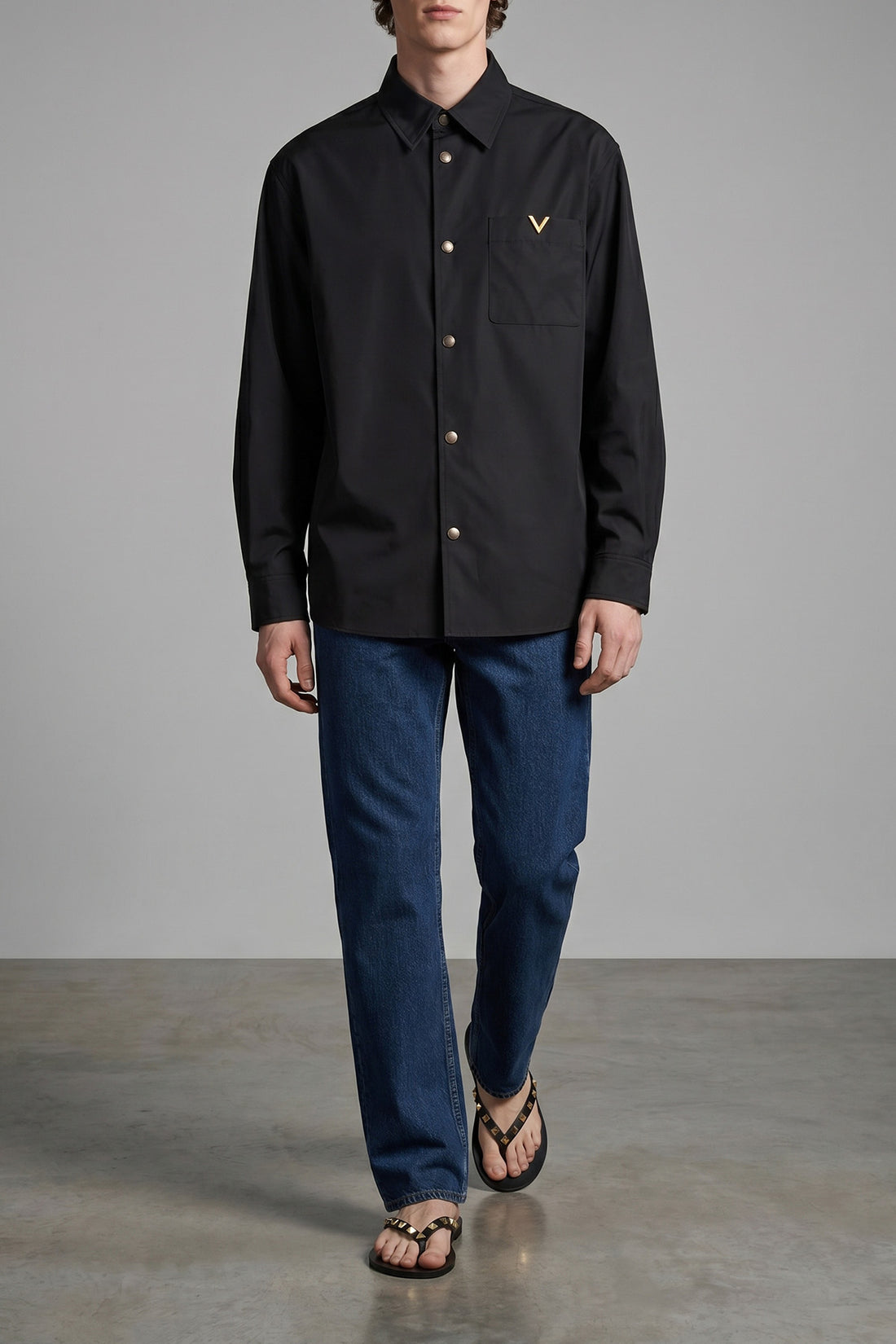 VALENTINO GARAVANI 48 valentino nylon overshirt