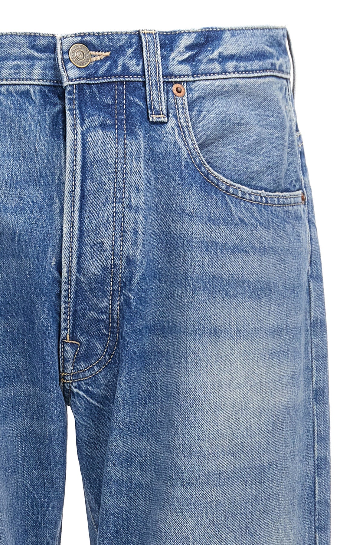 five-pocket cotton denim jeans