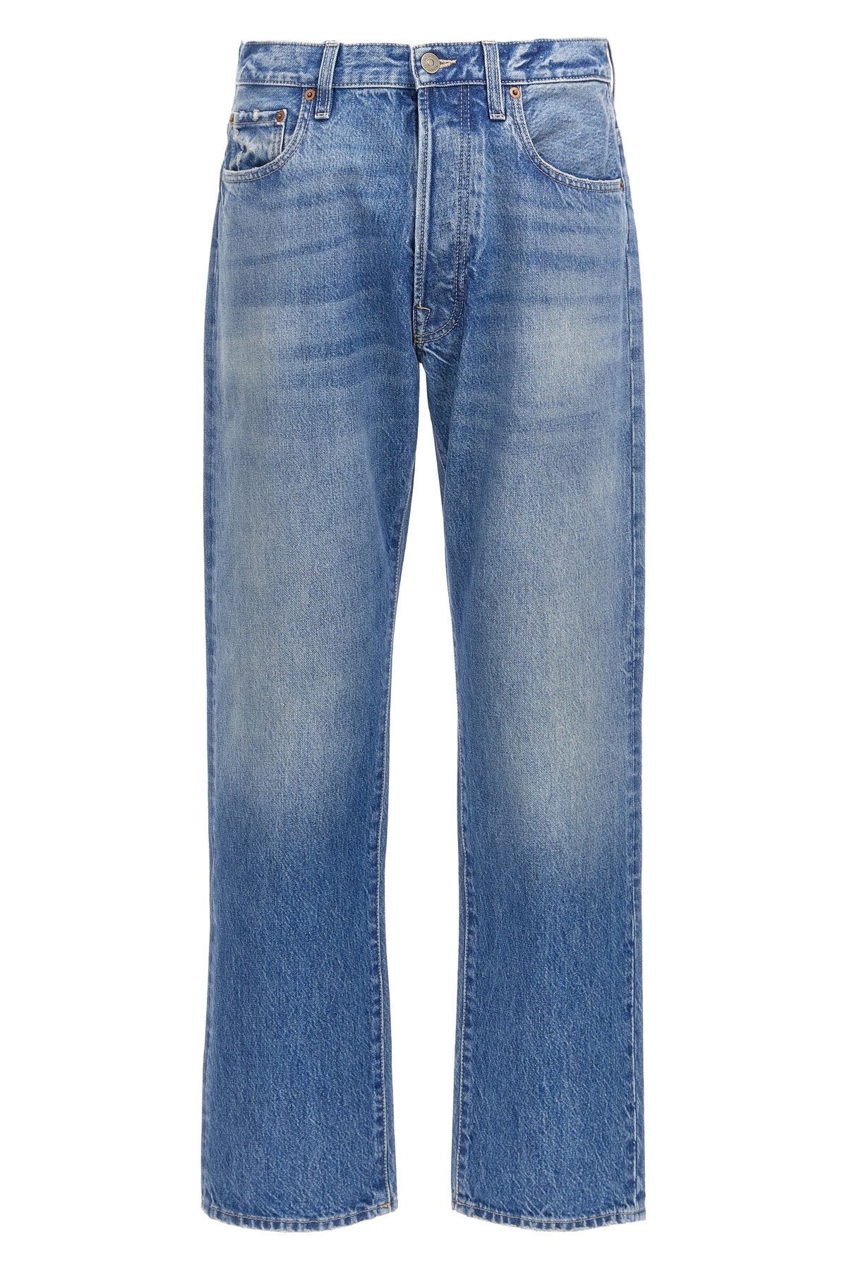 five-pocket cotton denim jeans
