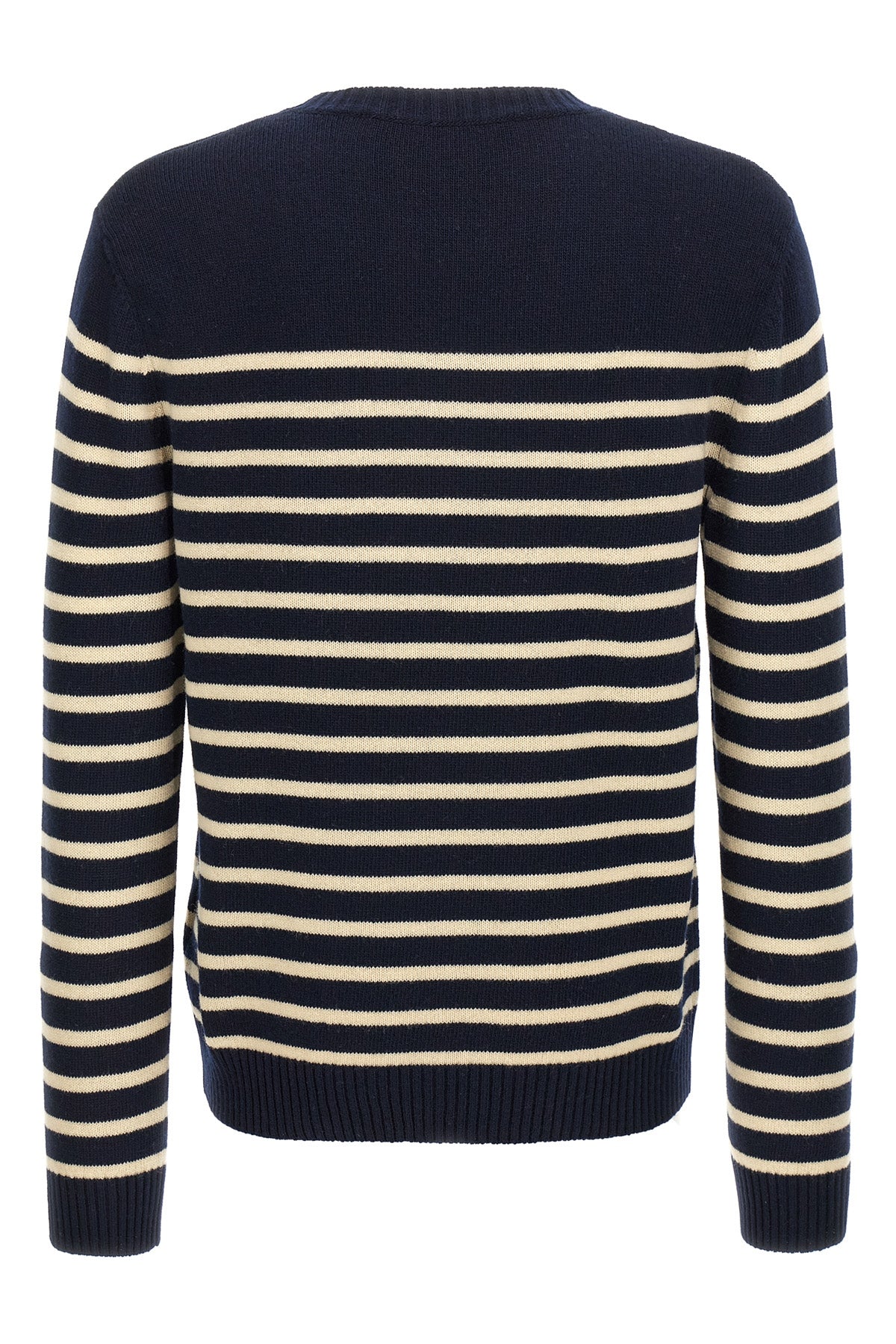 7 striped fineness wool sweater